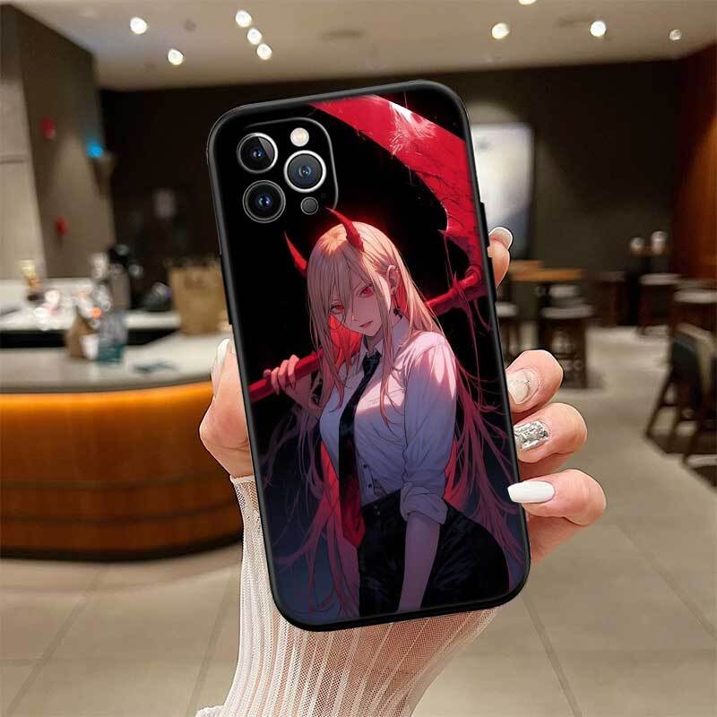 C-Chainsaws Denji Shockproof Phone Case for Redmi Note 8 8T 9 9A 9C 9T 9S 10 11 11S 10C 10X 10A 10T Pro Max Plus Prime