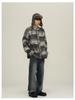 Men's Autumn/Winter Retro Striped Cardigan Sweater - Loose Fit, Casual Style