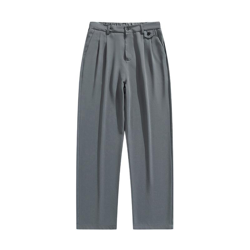 New Small Trousers Loose Straight Youth Casual Pants Comfortable Drape Trousers