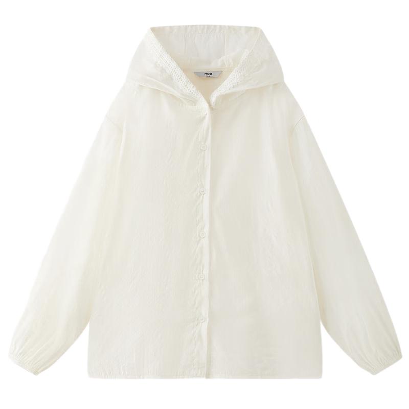 MQD Girls  Hooded Sun Protection Jacket 160cm