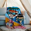 Personalized Custom Name Blanket - Dexter's Laboratory Print Design,Blanket for Sofa,Bed,Travel,Camping - Soft and Warm, Great Gift