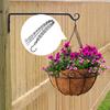 4Pcs Metal Hanging Chain for Hanging Plants Flowerpots Lanterns Bird Feeders Garden Hangers Heavy Duty Iron Chain with Hooks