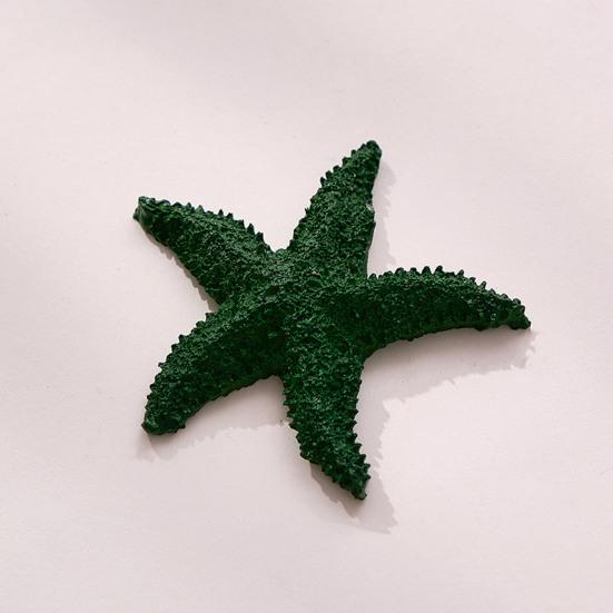 Starfish Figurine Resin Starfish Aquarium Decoration Realistic Artificial Starfish Ornament for Fish Tank Home Nautical Decor DIY Crafts