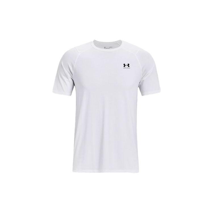 

Under Armour Solid Logo Training T-Shirt Men tops White 1370363-100 L
