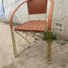 Rattan Office & Leisure Jump Chair for Kids - Stress Relief with Iron Frame & Rattan Weaving