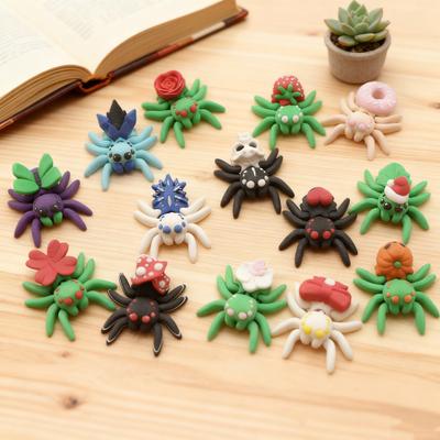 Ornamenti Ragno Stampati in 3D Ragno Mini con Articolazioni Mobili Ragno Colorato Giocattolo Fidget per Bambini e Adulti Bomboniere per Feste