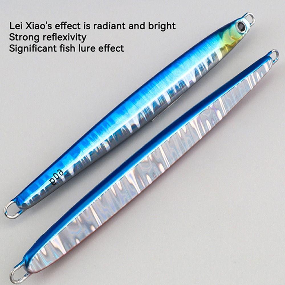 Iron Fishing Lure 40g 60g Fishing Tackle Durable Metal Jig Lure