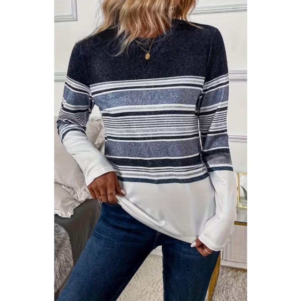 Fashion 3D Print Beautiful Flower Crew Long Sleeve T-Shirt Womens Clothing Casual Clothes Harajuku Female Clothing Pullover