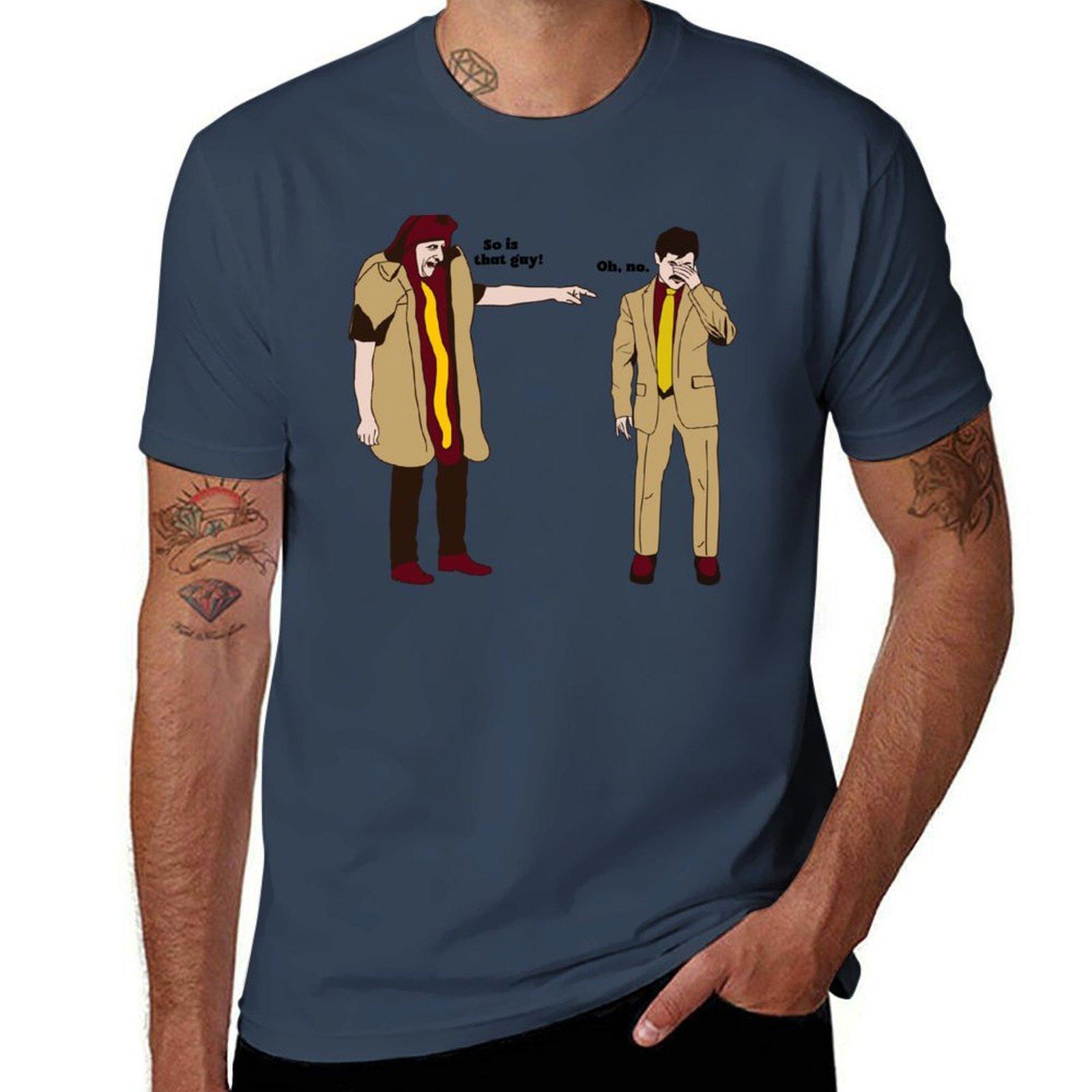 Hot Dog So Is That Guy TShirt Work Wear Breathable Tee S