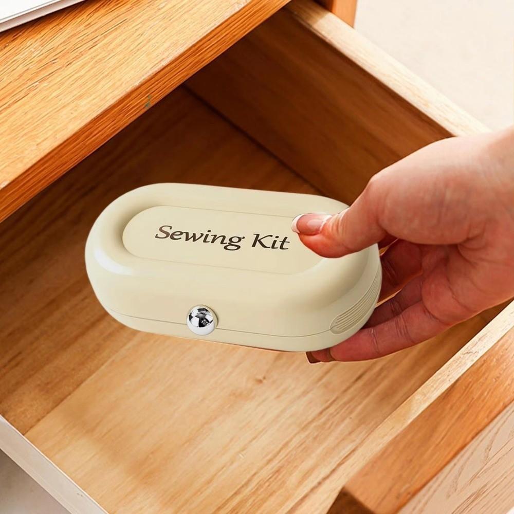 Magnetic DIY Sewing Box Set Portable Hand Sewing Tool Kit Needle And Thread Kit DIY Crafting