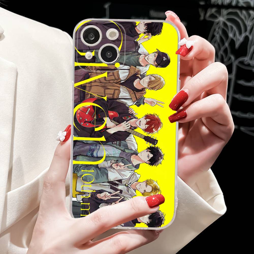 Japanses Cartoon Given Transparent Phone Case For IPhone 17 Air 16 Pro Max 15 14 13 12 11Plus Shockproof Cover