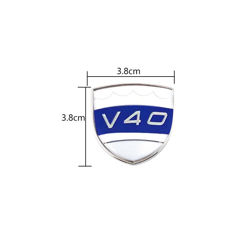 Металлический значок на крыло Volvo