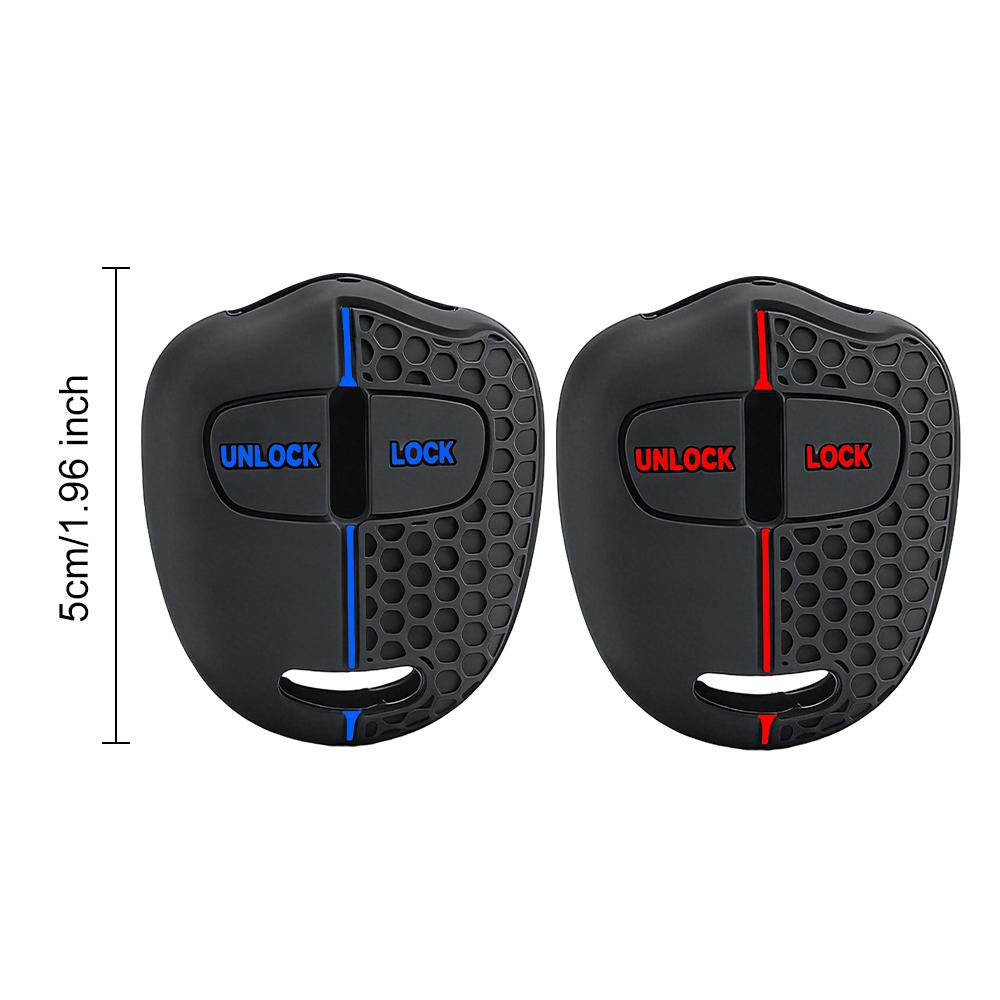 Silicone Key Case Cover Fit For Mitsubishi Evolution Lancer Ex Grandis Outlander Triton Pajero Asx Protected Fob