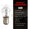 WZP 10PCS 1157 Tail Light Bulb, Universal Brake Light Bulb Compatible with P21/5W S25 BAY15D 7528 2357 2057 1016 1034 1076, Replacement for Marker