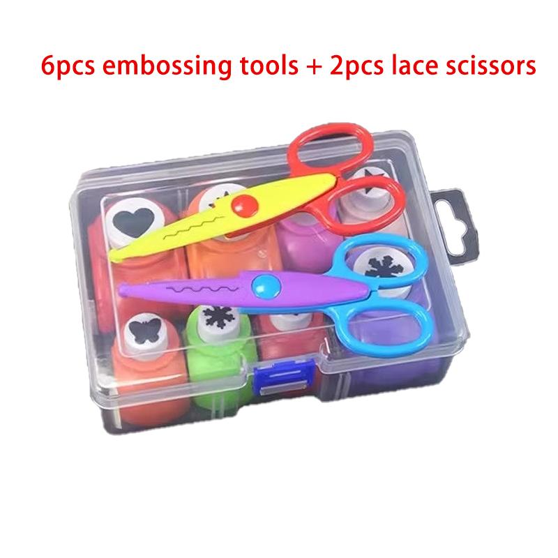 

DIY Punch for Paper Crafts Hole Puncher Punches Tool Set Circle Flower Paper Shapes Hole for Card Making Custom Scrapbook