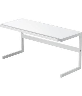 Yamazaki Jitsugyo Supporto telescopico per cucina Supporto telescopico per cucina Rack di stoccaggio per cucina 4480 circa. L54~92XP22.5XA25cm
