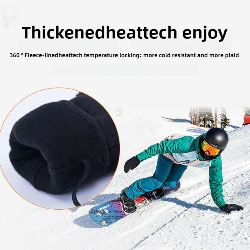 Winter Skiing Waterproof Single Board Warm Connected Finger Gloves Are Convenient and Practical Outdoor Products Protect Hands