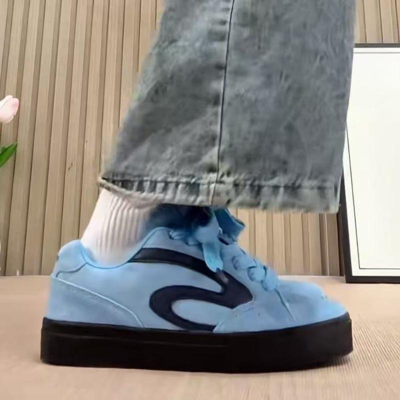 New Thick-soled Board Shoes for Girls, Versatile Sports and Casual Bread Shoes