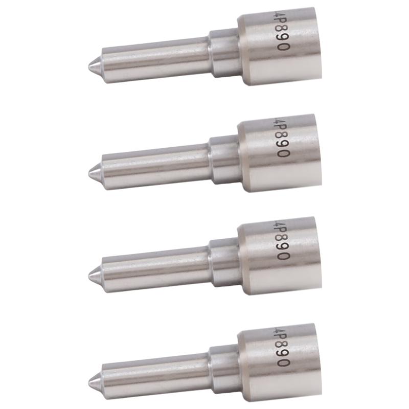 4 PCS DSLA144P890 0433175250 New Fuel Injector Nozzle Diesel Nozzle Silver Metal For 0445110036 0986435013