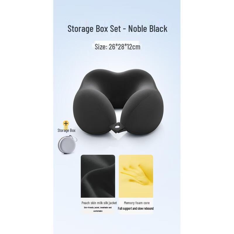 HANDUNYOU Memory Foam Travel Neck Pillow