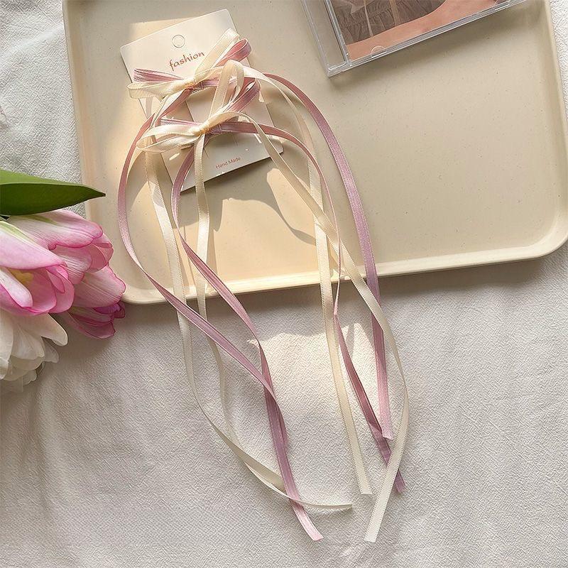 Super pohádková mašle Stuha Vlásenka Dámská Letní Předek Zlomené Vlasy Ofina Sladká dívčí spona kachní zobák Vlásenka