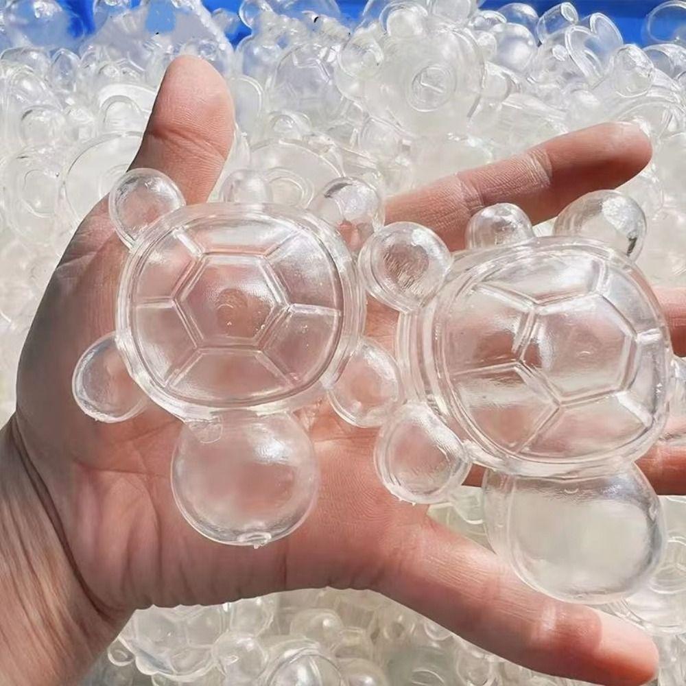 Transparent DIY Empty Ball Skin Turtle Handmade Ball Skin DIY Pressure Ball Kit Adults Beginners