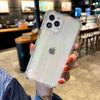 Capa de telefone transparente à prova de choque a laser para iPhone 14 13 12 Pro Max Xs Max Xr TPU Capa de telefone transparente a laser para iPhone 14 Pro Max