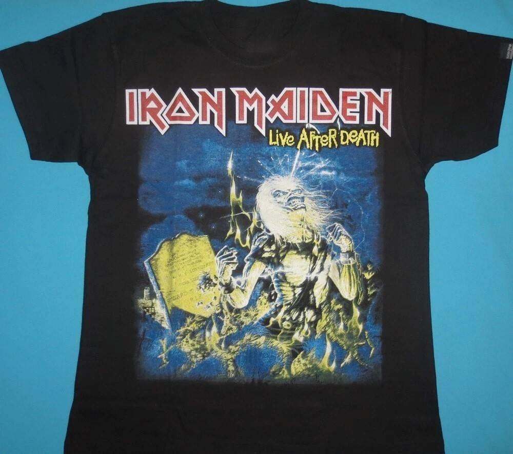 Мужская футболка Iron Maiden Killers Эдди Молот Хэви-метал Рок-группа Концерт Унисекс футболка XXXL