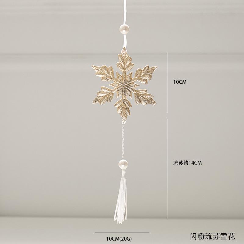 Modern Acrylic Christmas Tree Ornaments Bells Pumpkin Carriage Carousel Ballerina Minimalist Luxury Decor