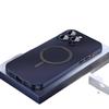 King Metal Buckle Apple 17pro/17promax Magnetic Anti-Fall Frosted Phone Case