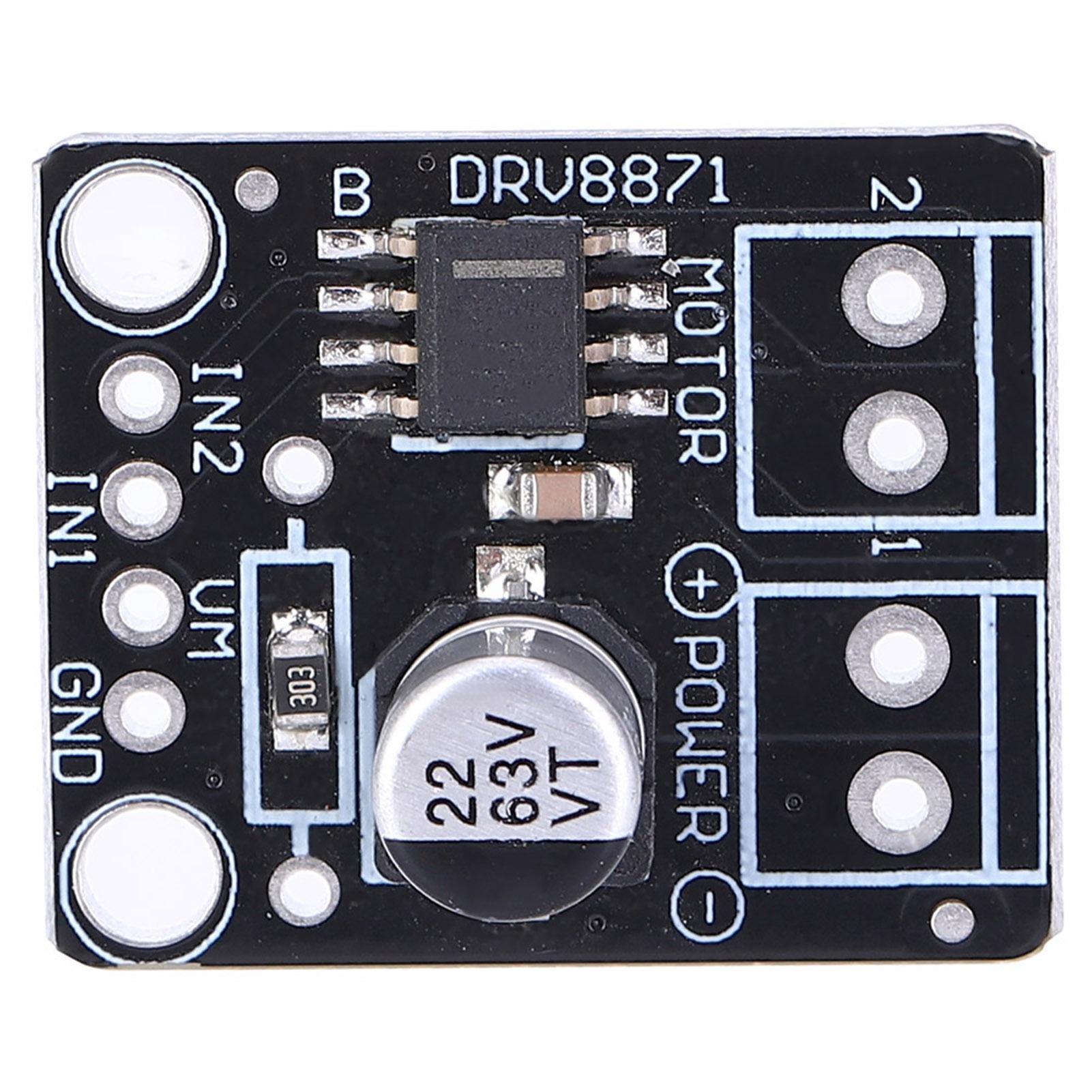 DRV8871   Deska ovladače motoru Modul pohonu, 3,6A Port pro PWM řízení pro Tiskárnu Elektrický spotřebič Průmyslové vybavení, BOB Drive
