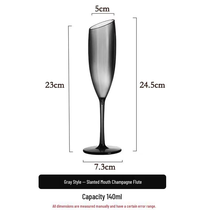 Plastic Wine Goblet Set