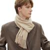 Men's Solid Color Scarf Autumn and Winter New Versatile Wool Scarf Korean Atmosphere Cashmere Scarf Women's Winter Warmth