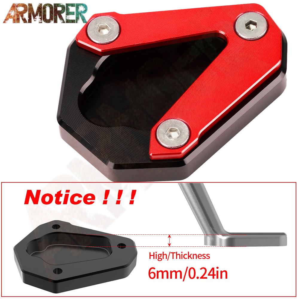 S1000R Kickstand Side Stand Enlarge Pad Motorcycle Accessories For BMW S1000RR M1000RR S 1000RR M 1000RR S 1000R S1000 R RR