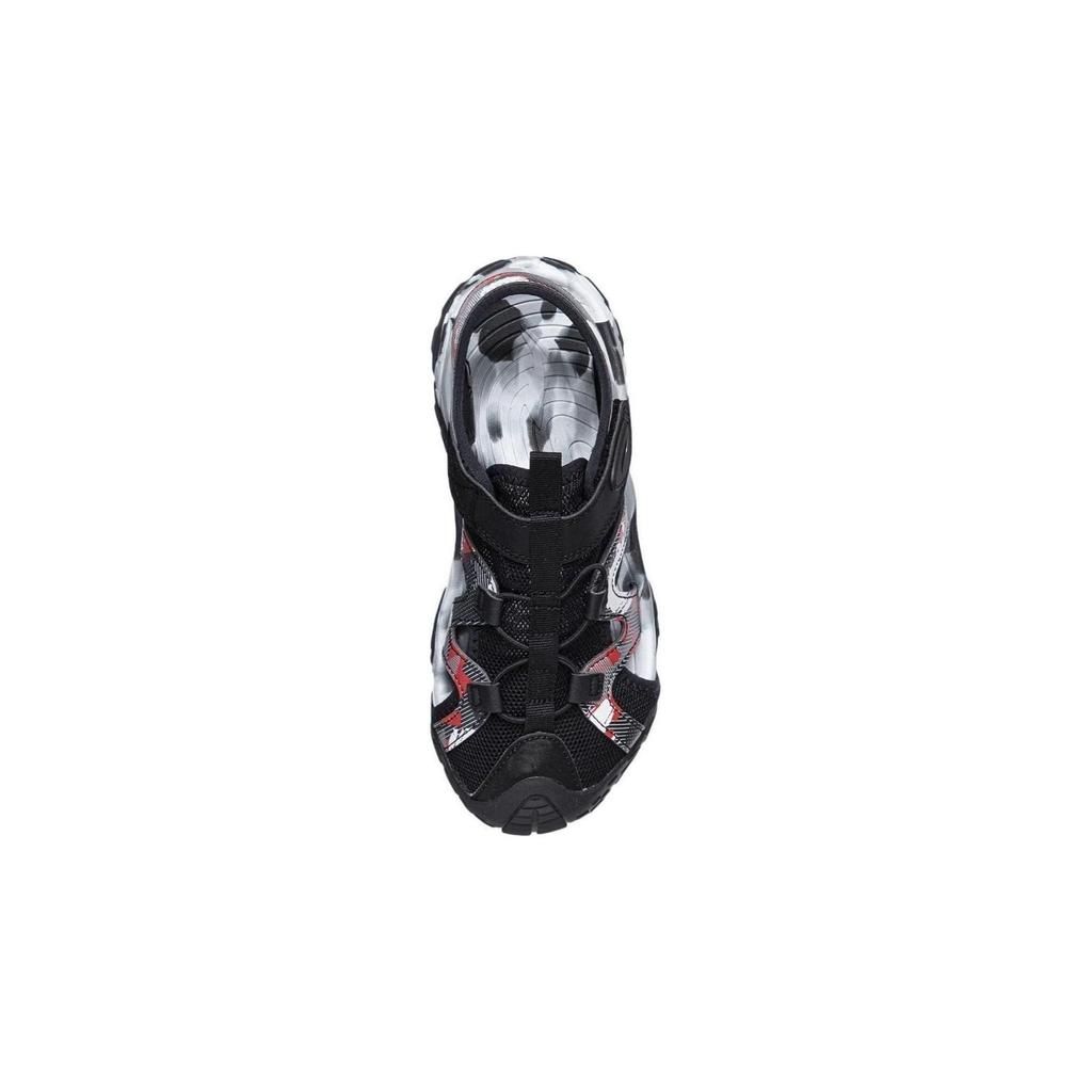Li Ning Comfortable Casual Breathable Lightweight Childrens Sandals Kids Footwear Black YKUT036-49