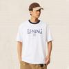 Li-Ning Versatile Comfortable Casual Breathable Short Sleeve T-Shirt Unisex Tops Off-White AHSW853-1
