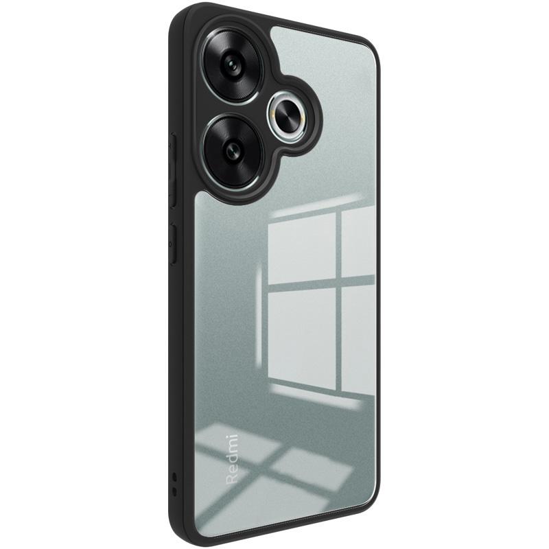 IMAK UX-9A Series for Xiaomi Redmi Turbo 3 5G/Poco F6 5G Case TPU+PC Clear Protective Phone Cover