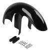 Motorcycle ABS Plastic 19" Wheel Front Fender Vivid Black For Harley FXLR FXLRS Low Rider S & ST 2018-2023