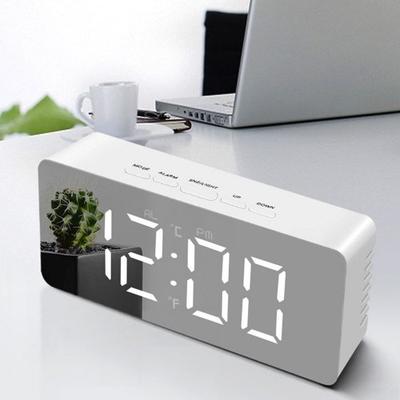 [YOUSBE] YOUSBE Mirror Type LED Desk Clock