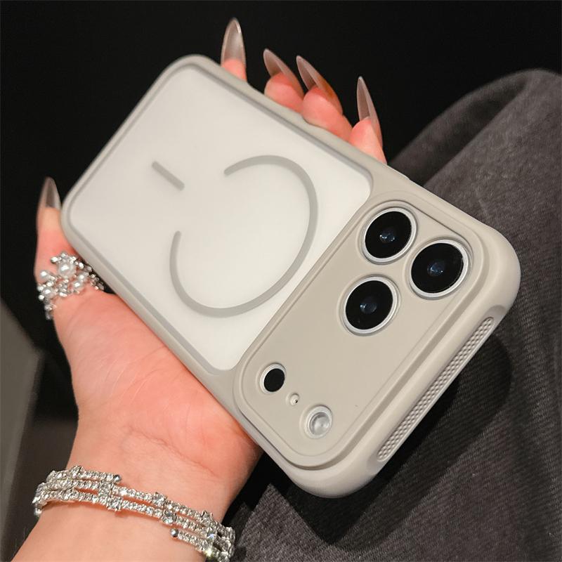 Luxury Matte Translucent Magnetic Case For iPhone 17 Air 16 15 14 13 12 11 Pro Max Plus For Magsafe Charge Shockproof Hard Cover