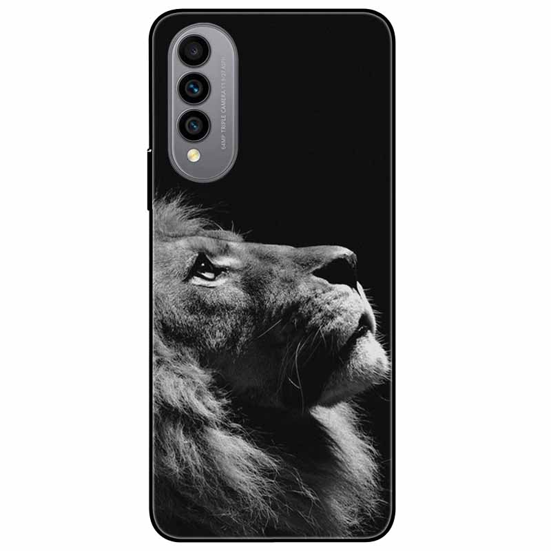 Pentru Wiko T50 Carcasă T 50 4G Huse TPU Silicon Negru Carcasă Lună Înstelată pentru Wiko T50 Carcasă WikoT50 Rezistentă la Șocuri Moale Desene Animate 6.6''