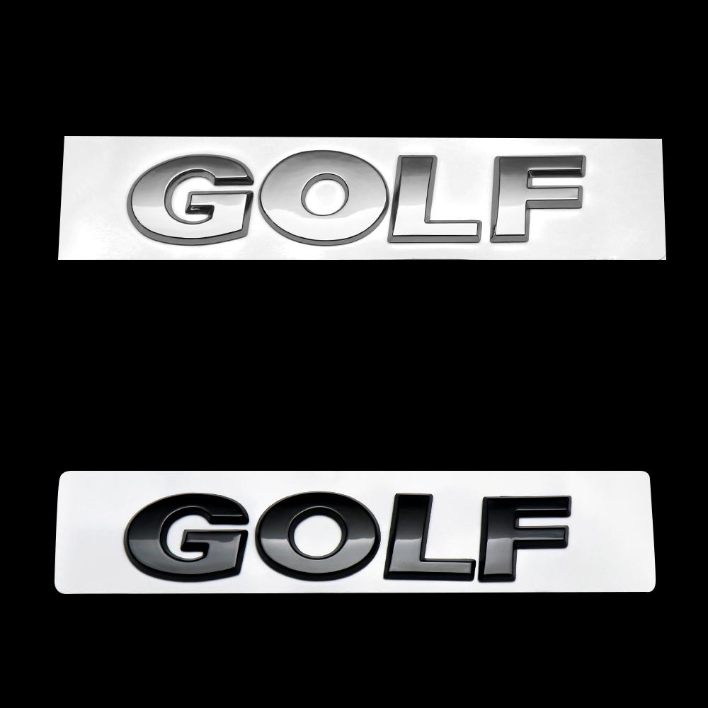 SVLHP1 For Volkswagen VW GTI Golf8 Polo Passat CC Tiguan R32 RLine Bora CC Caddy Touareg 3D ABS Car Trunk Logo Sticker Auto Accessories