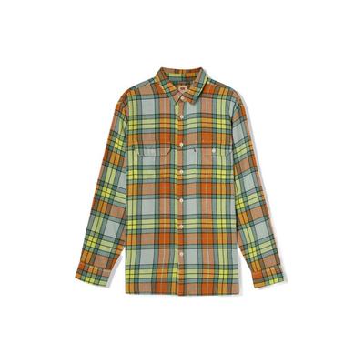 Levis SS22 Kariertes Hemd mit Button-Down-Kragen, einreihig, lange Ärmel, Herrenhemden 19573-0162