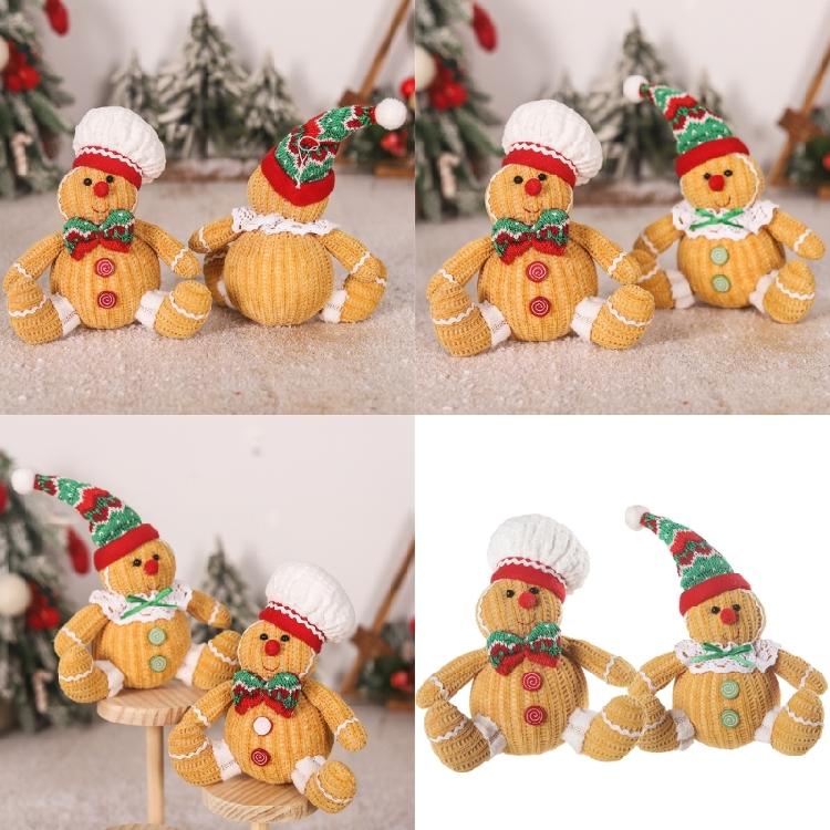 2 Stück Handgefertigte Lebkuchen-Tischdekoration für Valentinstag, Hochzeit, Geburtstag