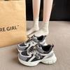 Retro shoes women's summer new high-end thick-soled versatile feet small and light casual sports shoes