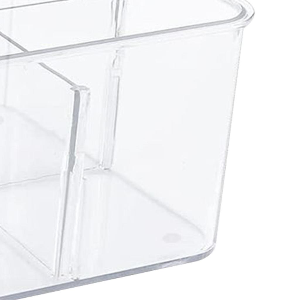 Tea Organizer Clear Container With Removable Dividers Packet Storage Tea Bag Holder Organizer For Kitchen Cabinet Counter Living