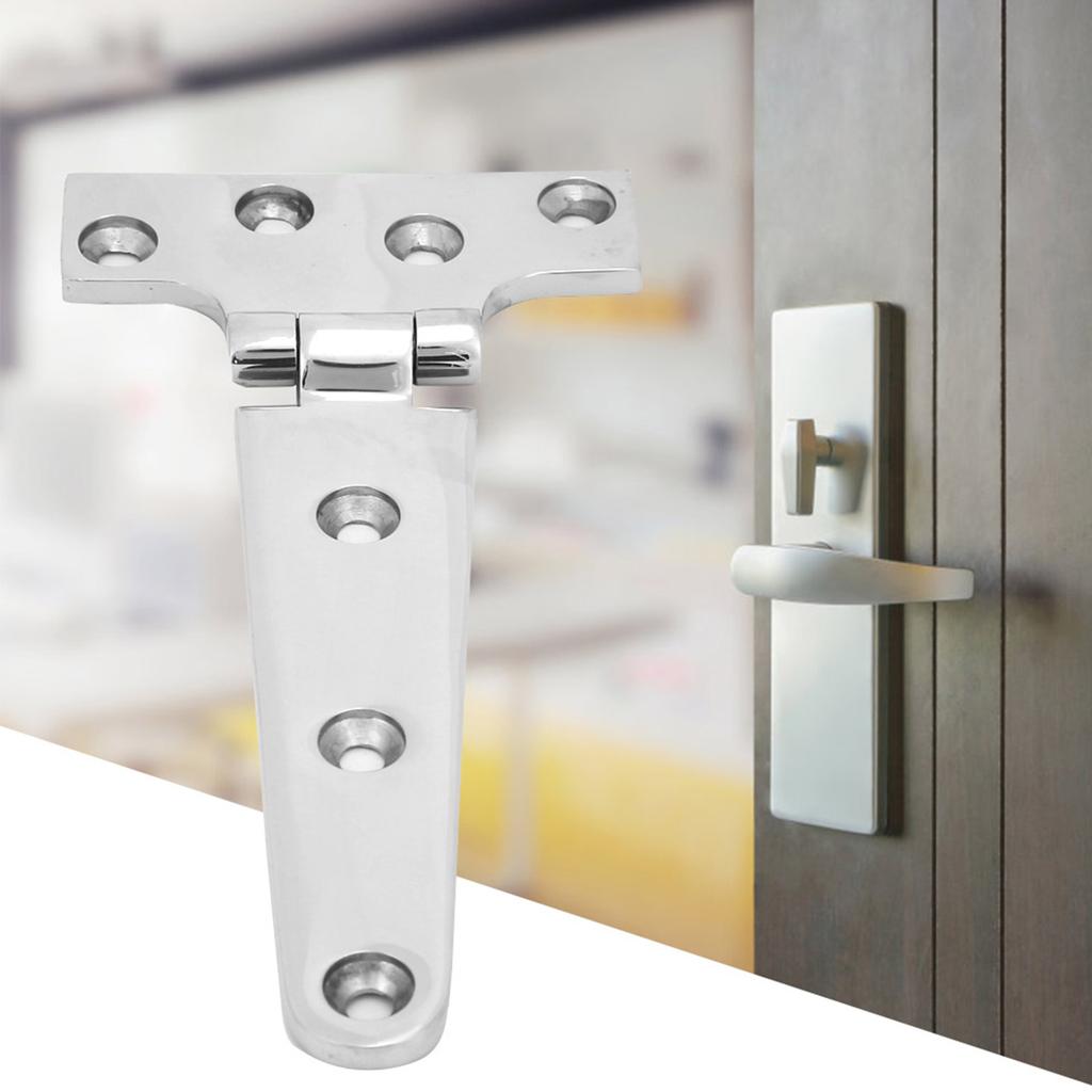 Stainless Steel Hinge Thickened Stainless Steel T Type Hinge Home Door Gate Accessories 151*75*4.5mm