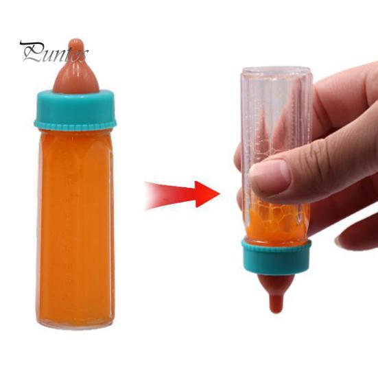 2Pcs Props Doll Bottle Toy Set Strange Juice Milk Disappears Toy Doll Bottle Disappearing Bottles Easy Play Gift for Parents