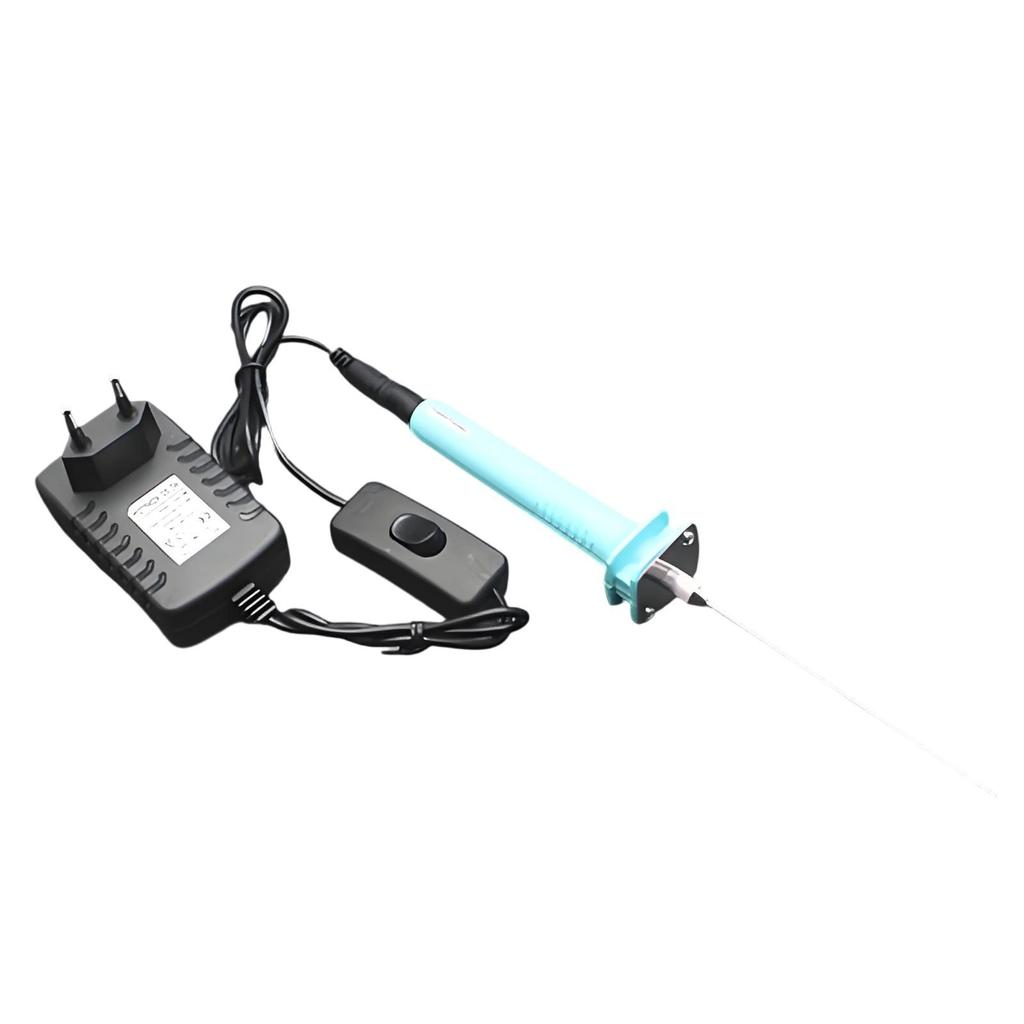 Electric Foam Cutting Pen With Precision Needle Tip Fast Heating For Styrofoam Plastic Rubber Crafting European Power Supply Included