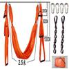 Amaca Yoga Aereo con Cinghie di Estensione Fitness Indoor Stretching Terapia Inversiva